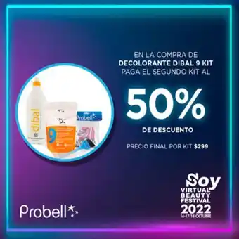 Decolorante dibal 9 400gr + promo
