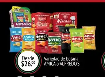 Botanas amica o alfredo's
