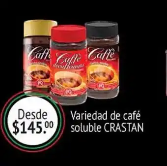 Fresko Café soluble crastan oferta