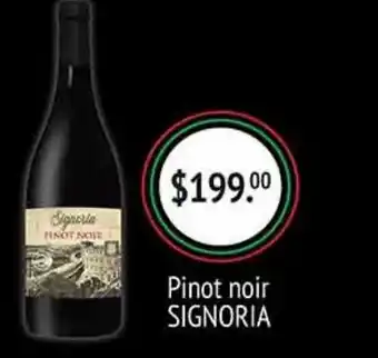Pinot noir signoria
