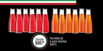Fresko Bebidas ben's 6 pack oferta
