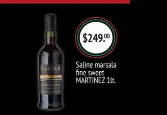 Saline marsala fine sweet martinez 1l