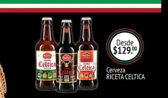 Fresko Cerveza riceta celtica oferta