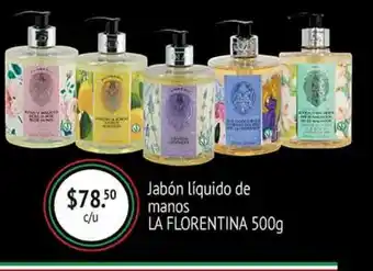 Jabón líquido de manos la florentina 500g