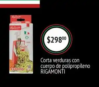Fresko Corta verduras con cuerpo de polipropileno rigamonti oferta