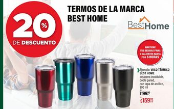 DelSol Vaso térmico best home oferta