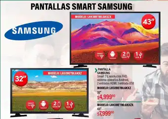 Pantalla samsung 32"