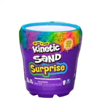 Contenedor sorpresa kinetic sand