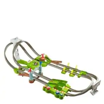 Hot wheels mario kart pista de circuito largo