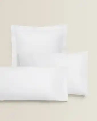 ZARA HOME (500 hilos) funda de almohada algodón percal oferta