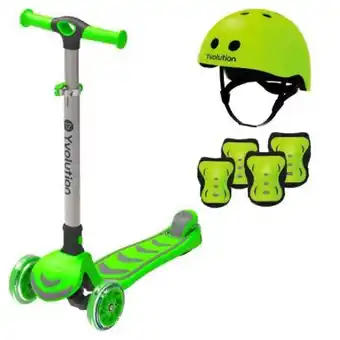 Sam's Club Scooter infantil yvolution de 3 ruedas verde oferta
