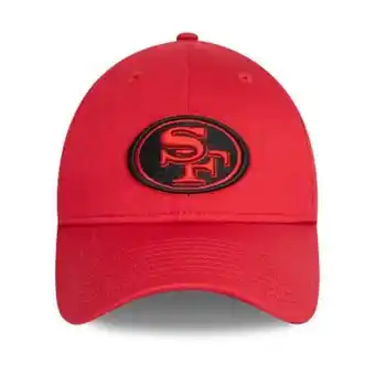Gorra deportiva nfl new era san francisco 49ers roja
