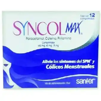 Syncol max 650mg cpr c
