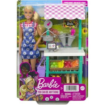 Juguetibici Barbie mercado en la granja hcn22 oferta