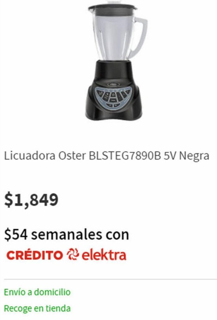 Licuadora oster precio discount elektra