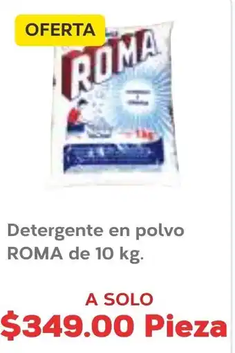 Detergente en Polvo Roma de 10kg