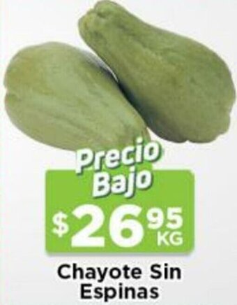 Chayote Sin Espinas