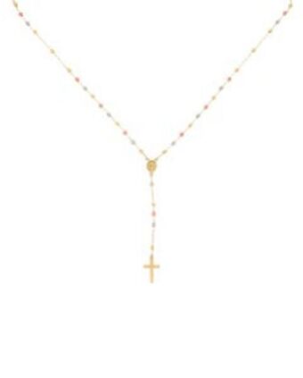 Joyerías Bizzarro Rosario de oro florentino 14k oferta