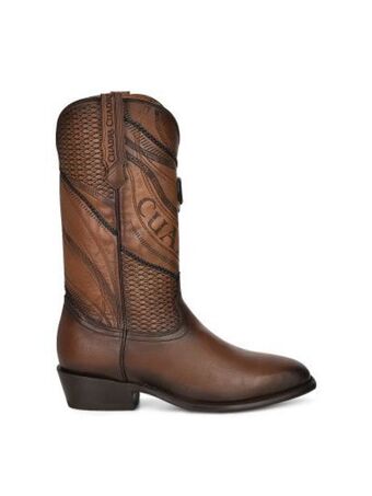 Cuadra Bota vaquera en piel genuina. oferta