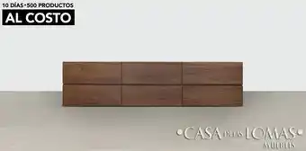 Cómoda oslo nogal