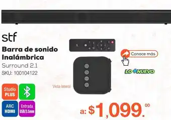 RadioShack Barra de sonido stf s75402 / negro oferta