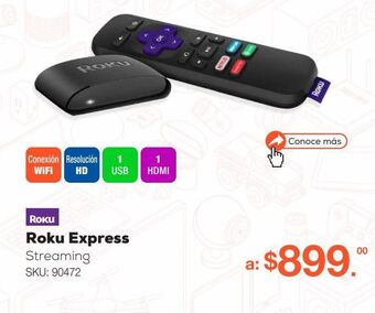 RadioShack Roku streaming express / hd / hdmi / negro oferta