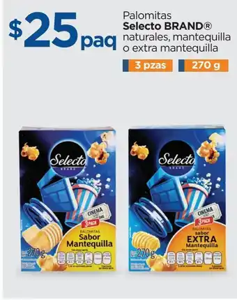 Chedraui Palomitas selecto brand oferta
