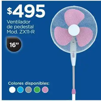 Chedraui Ventilador de pedestal oferta