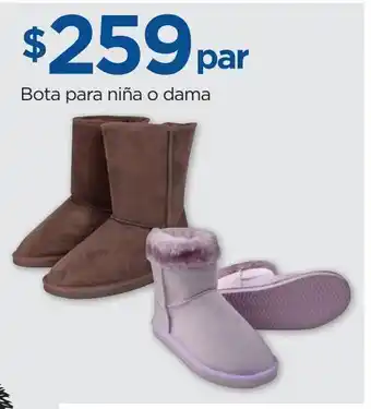 Chedraui Bota para niña o dama oferta