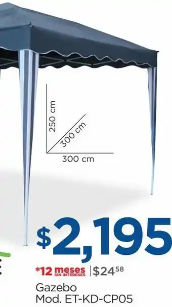 Chedraui Gazebo home line oferta