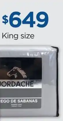 Juego de sábanas king size