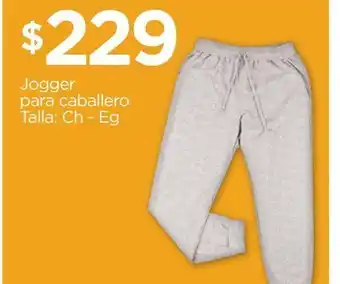 Chedraui Jogger para caballero oferta