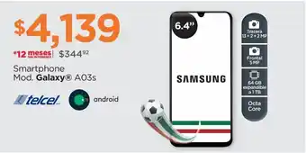 Smartphone galaxy a03s samsung