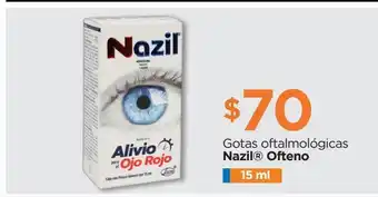 Gotas oftalmológicas nazil ofteno 15ml