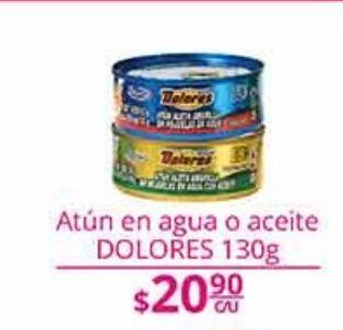La Comer Atún en agua o aceite dolores 130g oferta