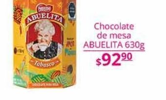 La Comer Chocolate de mesa abuelita nestlé 630g oferta