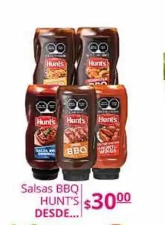La Comer Salsas bbq hunt's oferta