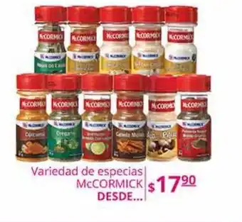 La Comer Especias mccormick oferta