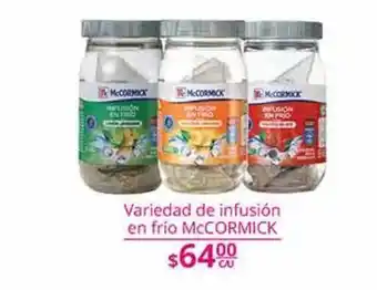 La Comer Infusión en frio mccormick oferta