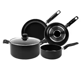 Bateria de cocina tfal 5813700 5 piezas negro