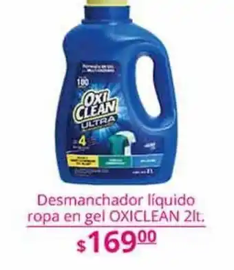 La Comer Quitamanchas líquido ropa en gel oxiclean 2l oferta