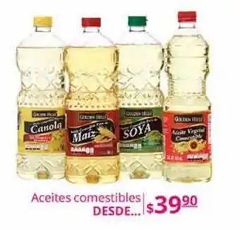 La Comer Aceite comestible golden hills oferta