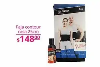Faja contour rosa 25cm