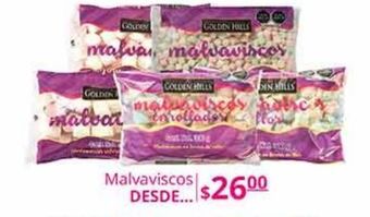 La Comer Malvaviscos golden hills oferta