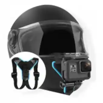 Montura gopro hero 7/6/5/4 para casco de moto