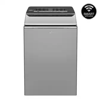Lavadora carga superior 28kg con sistema load&go y smart appliance gris 7mwtw7120lc