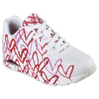 Tenis skechers street uno x james goldcrown - spread the love parte para mujer