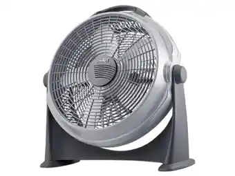 Ventilador de piso man freal-2020 de 3 velocidades, 1500 rpm. color gris