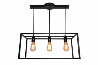 Muebles Dico Lámpara de techo vido negro oferta