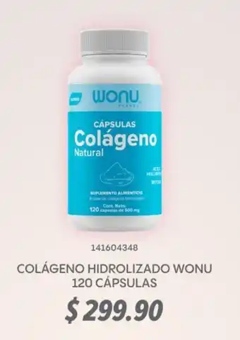 GNC Colágeno hidrolizado 120 caps wonu 120 cápsulas oferta